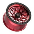 thumbnail image 3 of Fittipaldi Offroad FT101RTB 18 in Ring Wheel 6x135 18x9 Machined Red Tint with Black Ring, 3 of 3