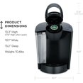 thumbnail image 4 of Keurig K-Classic Single Serve Coffee Brewer, Black, 4 of 9