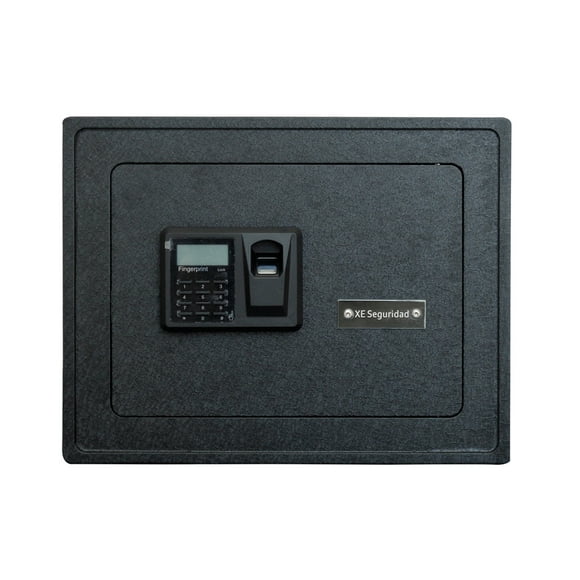 Caja Fuerte Biométrica Grande XE Seguridad 30x38x30 cm