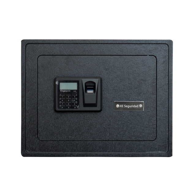 Caja Fuerte Biométrica Grande XE Seguridad 30x38x30 cm