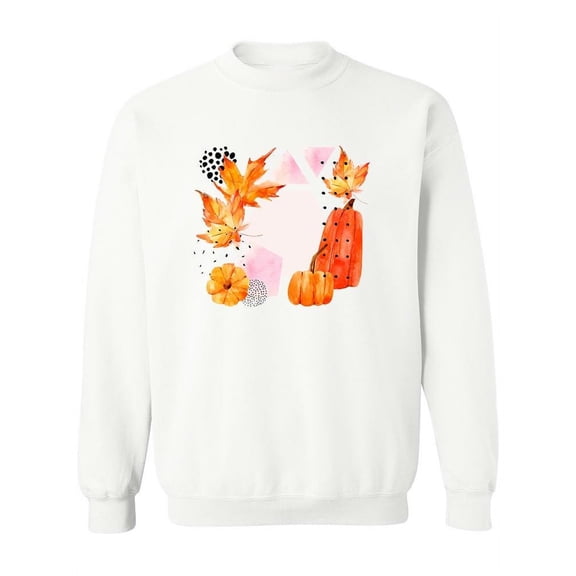 Autumn Pumpkin. Sweatshirt Women -Image by Shutterstock, Female XX-Large
