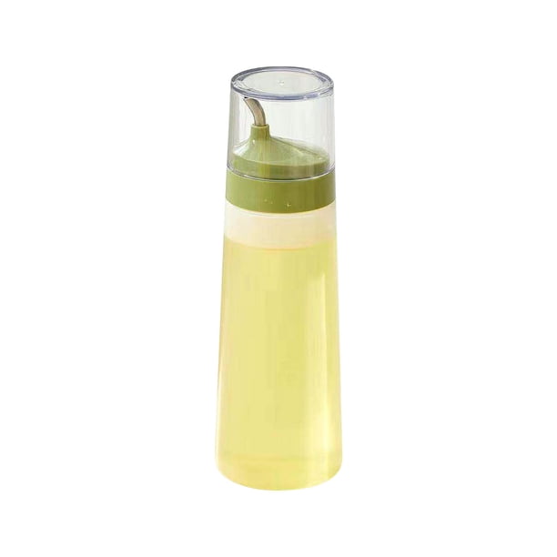 Dispensador de aceite de cocina con boquilla antigoteo. Envase exprimible apto para alimentos, ideal para vinagre, salsa de soja y aderezos para ensaladas. Botella de aceite a prueba de fugas para