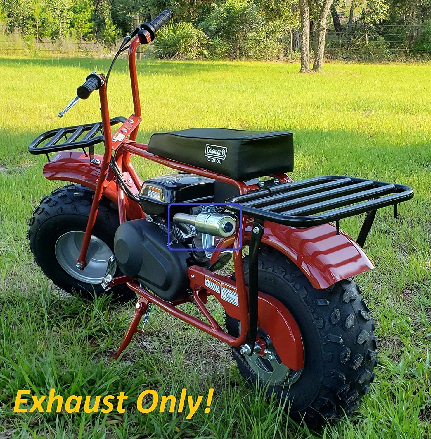 ct200u coleman mini bike