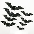 thumbnail image 6 of PRETXORVE Halloween Decorations, 56PC Halloween Bats Decoration for Home Decor DIY Wall Decal Bathroom Indoor Hallowmas Party Supplies, 6 of 9