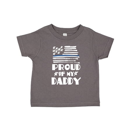 

Inktastic Police Officer Proud Of Daddy Law Enforcement Boys or Girls Toddler T-Shirt