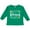 Kelly Green, variant on Inktastic Lucky Blessed and Loved Horseshoe Clover Hearts Boys or Girls Long Sleeve Toddler T-Shirt