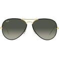 thumbnail image 2 of Sunglasses Ray-Ban RB 3025 JM 919671 Aviator Full Color Black On Le, 2 of 10
