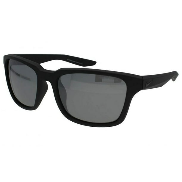 Mona Lisa cantidad de ventas Derretido Nike Essential Spree Men's Sunglasses NIKE EV1005 001 Black 57 18 145 Full  Rim - Walmart.com