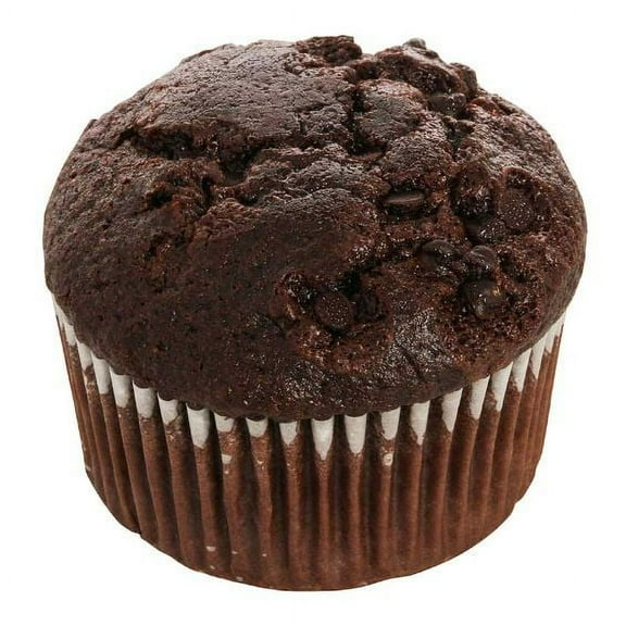 Otis Spunkmeyer Delicious Essentials Chocolate Chocolate Chip Muffin, 4 Ounce - 24 per case.