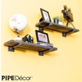 thumbnail image 4 of 1/2 In X 8 In Square Flange Shelf Bracket Kit, 4 Pack, 4 of 10