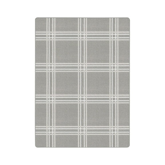 Broadfield 5'4" x 7'8" Area Rug In Color Morning Fog-Color:morning fog,Material:Nylon