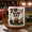 Black, variant on Personalized Football Ceramic Coffee Mugs Fan Game Day Gift 11oz 15oz