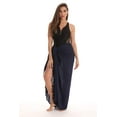 thumbnail image 4 of Riviera Sun Sarong Swimsuit Cover Up for Women 21978-NVY (One Size, Navy - Solid), 4 of 4