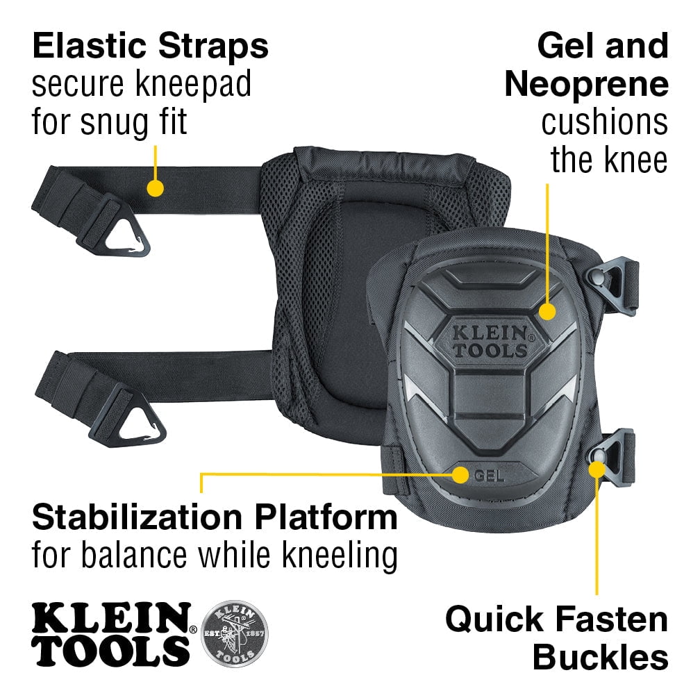 Klein Tools Semi-Round Stabilizer Knee Pad