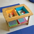 thumbnail image 3 of Copernicus Bamboo Sensory and Construction Bricks Table with Clear Tubs, 3 of 3