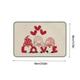 thumbnail image 2 of Clearance Sale Bath Mats, Hwkond Valentines Day Door Mat Valentines Welcome Mats Outdoor For Front Door Non Slip Doormat Indoor Entryway Floor Rug,multicolor,15.74x23.6in, 2 of 8
