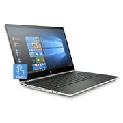 HP Pavilion X360 Convertible Laptop 15.6 FHD Touchscreen, Intel Core i3-8130U, 1TB HDD, 16GB Intel Optane memory, 4GB SDRAM, HP Digital Pen, Windows 10 - Natural Silver - 15-cr0037wm