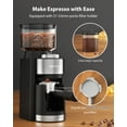 thumbnail image 4 of Aromaster Molinillo de café eléctrico con 25 posiciones de molido, 4 of 7