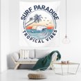 thumbnail image 2 of Tapiz de pared de microtela Surf Paradise, 150 x 100 cm, 2 of 3