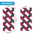 thumbnail image 3 of North Carolina Flag Face Mask Bandanas Neck Gaiter Headwear Magic Scarf Headband For Dust Sun Wind, 3 of 7