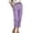*Purple, variant on ClodeEU Womens High Waist Tapered Jogging Pants ,Leisure Loose Pants with Pocket Purple,Womens Plus S