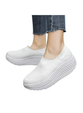 All white sale slip resistant shoes