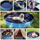 thumbnail image 5 of Piscina plegable para perros de 80x20cm, lavabo para juegos con ducha y bañera para perros/gatos/mascotas al aire libre-azul, 5 of 5