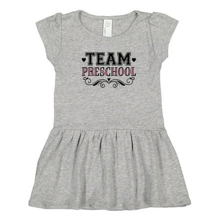 

Inktastic Team Preschool Cute School Gift Toddler Girl Dress