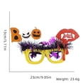 thumbnail image 3 of ESPO Gafas De Halloween , Accesorios De Fotografía Terror 2023 Suministros De Fiesta Fieltro Divertido Calabaza, 3 of 4