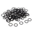 thumbnail image 4 of 100 Piezas Nylon Lencería Sujetador Correa Deslizadores Ajustador Fig 9 Clips de Gancho para Corsé Liga Bikini - Transparente, Blanco, Negro Negro 8mm Soledad Ajustador de la correa del sujetador, 4 of 6