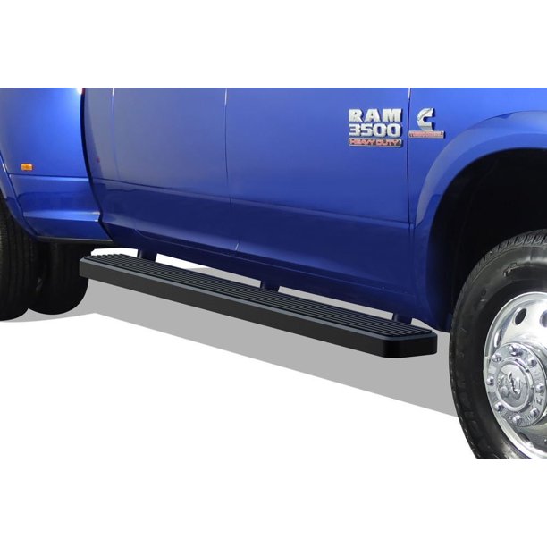 APS iBoard Running Boards 6inch Matte Black Compatible with Ram 2500