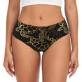 thumbnail image 1 of Balery Sea Turtle With Ocean Ropa Interior de Algodón para Mujer con Dibujo – Braguitas Cómodas y Elásticas, Estilo Clásico-Small, 1 of 6