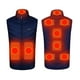 thumbnail image 1 of Chaleco calefactable de talla grande Fnochy para hombre y mujer, con control dual de 9 velocidades, chaqueta calefactable de invierno., 1 of 5