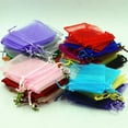 thumbnail image 4 of 50-500PCS Organza Candy Bags Wedding Party Favor Gift Jewelry Pouch Sheer Decor, 4 of 8