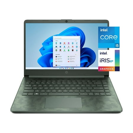 HP 14" Intel Core i5-1135G7, 8GB RAM, 256GB SSD, Digi Camo, Windows 10, 14-dq2088wm
