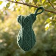 thumbnail image 4 of Cat Christmas Stocking Gift Bag, Knit Christmas Stocking for Pets Christmas Decorations, Fish Shape Hanging Christmas Stocking for Pets Xmas Holiday Party Decorations, 4 of 5
