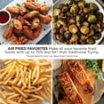 thumbnail image 5 of Ninja 4-Qt Air Fryer, 3 Functions, Air Fry, Reheat, and Dehydrate, Dishwasher Safe, Non-Stick, AF100WM Black, 5 of 8