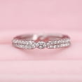 thumbnail image 3 of PULABO Classic Promise Ring Bridal For Her For Women High Quality Shiny Cubic Zirconia CZ Ring Perfect Present With Gift Packaging, 3 of 8