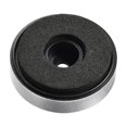 thumbnail image 4 of 8Pcs D40xH11.35mm patas de plástico base anti-vibración soporte para altavoz amplificador guitarra HiFi tono plateado, 4 of 5