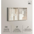 thumbnail image 2 of Golden Luxe Living Room Set Shadowbox Boho Wall Decor by Art Remedy, Blonde Frame, 16 x 24, 2 of 6