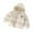 Beige, variant on girls Warm Winter Coat Lightweight Hooded Down Jackets Kids Short Coat Windproof Comfy Outerwear Size 2T-11, Green
