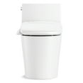 thumbnail image 4 of Kohler K-1381-Hc Veil 0.8/1.28 Gpf Dual Flush One Piece Elongated Toilet - White, 4 of 5