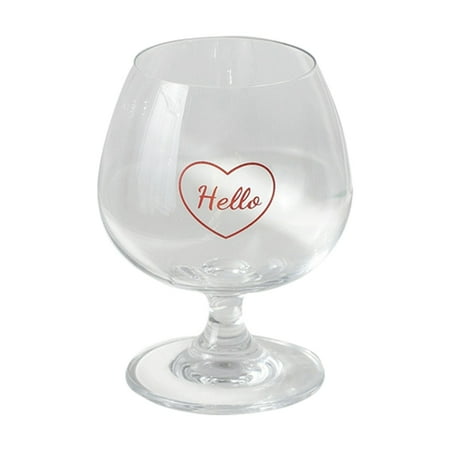 

Xinhuaya Love Heart Printed Glass Cup Transparent Coffee Mug Breakfast Milk Juice Cup Wedding Party Wine Cup Creative Gifts