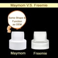 thumbnail image 2 of Válvula Maymom Blanca para Tazas de Sistema Cerrado Freemie, 2 of 5