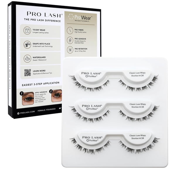 Toallita Eyelash Clusters Pro Lash ProWear Classic Luxe n.º 34