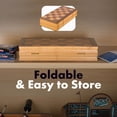 thumbnail image 3 of Trademark Games Book-Style Folding Chess Board Interior Storage - Wooden Chess Set for Kids and Adults, 3 of 7