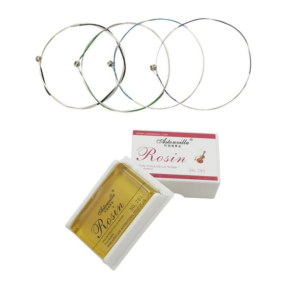 Conjunto Completo de Cuerdas para violín Y colofonia, shamjiam, Cuerdas para violín