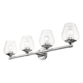 thumbnail image 3 of 17474-05 Livex Lighting Willow - 4 Light Bath Vanity In Transitional Style-9.5 Inches Tall and 35.5 Inches Wide-Polished Chrome Finish, 3 of 10
