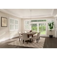 thumbnail image 3 of Hunter Fans 16" Astwood 4-Light Ceiling Light Polished Nickel Finish, 3 of 12