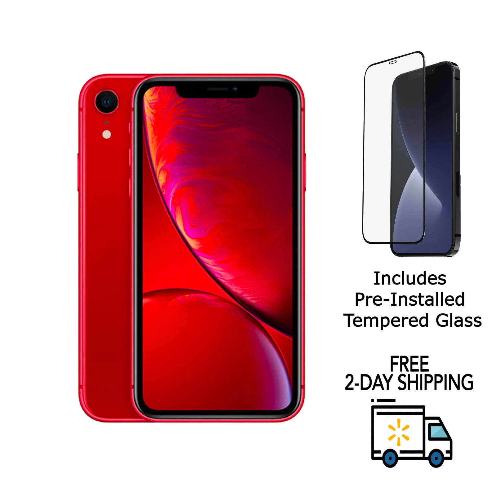 IPhone XR 128Go Rouge Reconditionné Très Bon État - Apple IOS